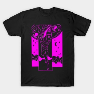 Psychedelic Drawing - Minimal T-Shirt